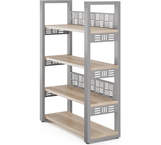 Стеллаж открытый Kobor SO4-60/36 aluminum/natural 220275