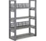 Стеллаж открытый Kobor SO4-60/36 graphite/chicago 221405 2