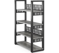Стеллаж открытый Kobor SO4-60/36 black/chicago 221394