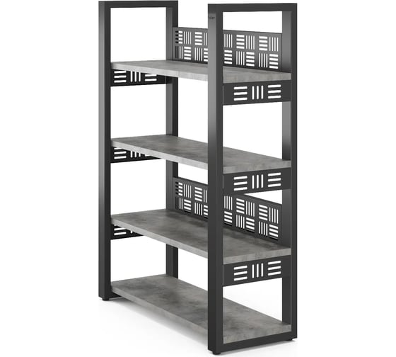 Стеллаж открытый Kobor SO4-60/36 black/chicago 221394