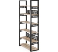 Стеллаж открытый Kobor SO6-60/36 black/natural 220305