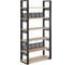 Стеллаж открытый Kobor SO6-60/36 black/natural 220305 2
