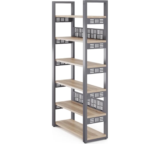 Стеллаж открытый Kobor SO6-60/36 graphite/natural 220320