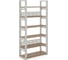 Стеллаж открытый Kobor SO6-60/36 white/natural 220350 2