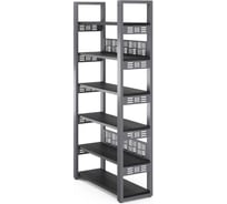 Стеллаж открытый Kobor SO6-60/36 graphite/wood 221455