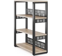 Стеллаж открытый Kobor ST3-60/36 black/natural 220185