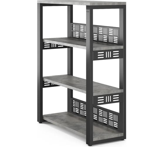 Стеллаж открытый Kobor ST3-60/36 black/chicago 221350