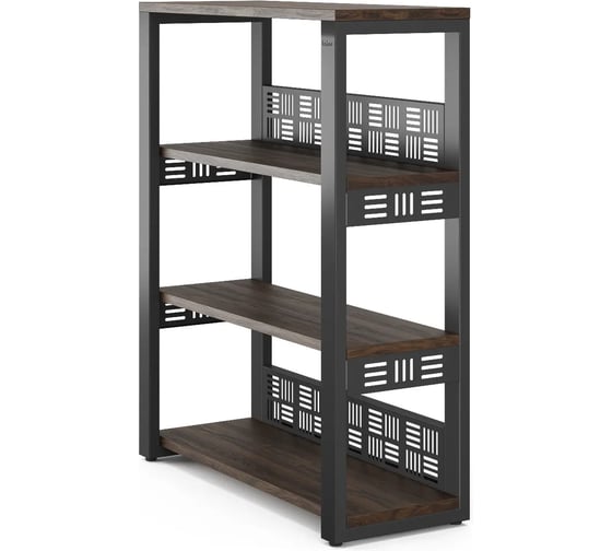 Стеллаж открытый Kobor ST3-60/36 black/charlston 220190