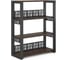 Стеллаж открытый Kobor ST3-60/36 black/charlston 220190 2