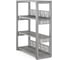 Стеллаж открытый Kobor ST3-60/36 aluminum/chicago 221372 1