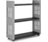 Стеллаж мобильный Kobor SМ2-90/30 aluminum/wood 221487 2