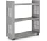 Стеллаж мобильный Kobor SМ2-90/30 aluminum/chicago 221486 2