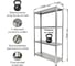 Стеллаж HONEYCOMB Optimus Standart 2000х1000х400 мм, 4 полки M-НСУС2000х1000х400 5