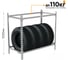 Стеллаж для колес HONEYCOMB Optimus Hook 1020х1016х507, 2 яруса без настила M-КШДЛФ1020х1016х507 2