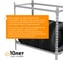 Стеллаж для колес HONEYCOMB Optimus Hook 1020х1220х507, 2 яруса без настила M-КШДЛФ1020х1220х507 3