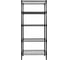 Стеллаж сетчатый металлический СТЕЛЛА-ТЕХНИК 900x450x1800, цвет черный, 5 полок, ТРС9045180П5В 2