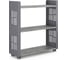Стеллаж мобильный Kobor SM3-90/30 graphite/chicago 221492 2