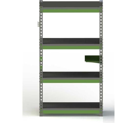 Стеллаж ООО Металекс Metalex HARD 1800x1800x400 STH181840