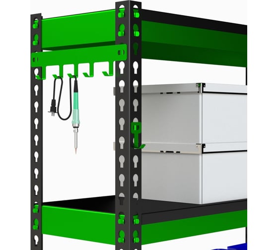 Стеллаж ООО Металекс Metalex HARD 1800x1600x600 SHD181660
