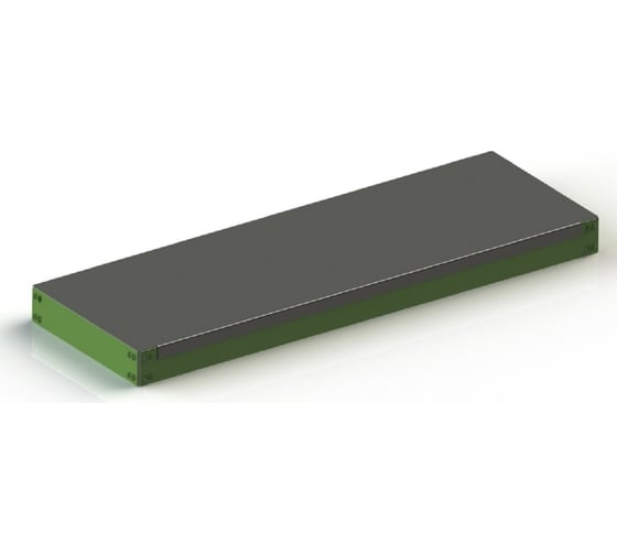 Металлическая полка с комплектом траверс для стеллажей Metalex серии HARD 1600х400 ООО Металекс АСР1640 1