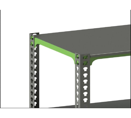 Стеллаж ООО Металекс MID 2200x1800x600 SMD221860