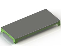 Основная металлическая полка ООО Металекс с комплектом траверс серии MID 1200x400 ACPM1240