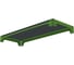 Основная металлическая полка ООО Металекс с комплектом траверс серии MID 1600x400 ACPM1640 2