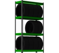 Стеллаж ООО Металекс серия TIRES 2000x1600x600 SMT201660