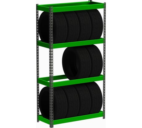 Стеллаж ООО Металекс серия TIRES 2200x1800x600 SMT221860