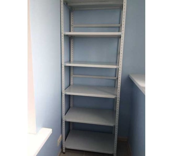 Стеллаж IRONMEBEL Optimus Lite 1900x1000x400 мм., 4 полки M-СУЭ1900x1000x400