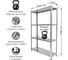 Стеллаж IRONMEBEL Optimus Lite 1900x1000x400 мм., 4 полки M-СУЭ1900x1000x400 1