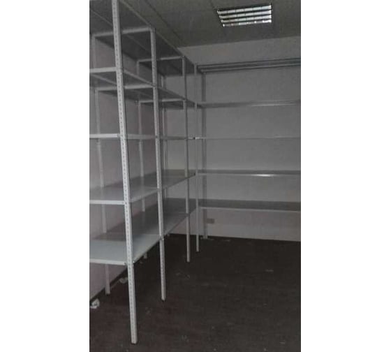 Стеллаж IRONMEBEL Optimus Standart h-2200, 5 полок 1000x500 M-СУС2200x1000x500