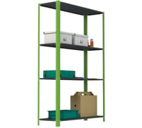 Стеллаж ООО Металекс Metalex AIR 1800x1600x500 4 полки SMAIV181650