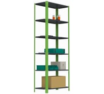 Стеллаж ООО Металекс Metalex AIR 2200x800x300 6 полок SMAVI228030