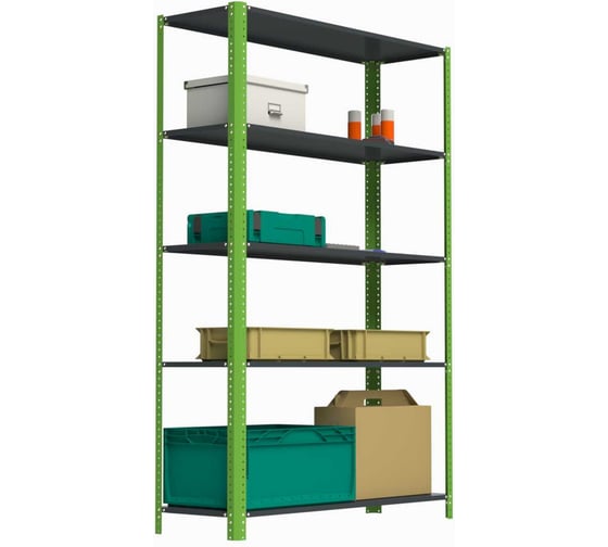 Стеллаж ООО Металекс Metalex AIR 2200x1600x600 5 полок SMAV221660 1