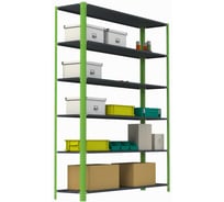 Стеллаж ООО Металекс Metalex AIR 2200x1600x500 6 полок SMAVI221650