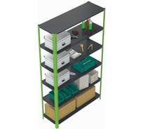 Стеллаж ООО Металекс Metalex AIR 2000x1400x300 6 полок SMAVI201430