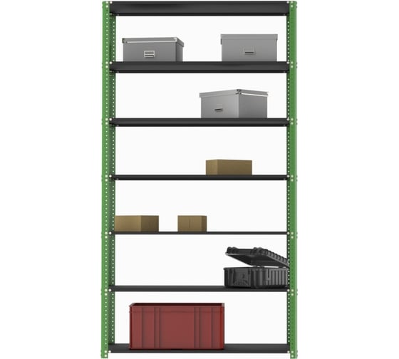 Стеллаж ООО Металекс Metalex AIR 2200x1400x500 мм, 7 полок SMAVII221450