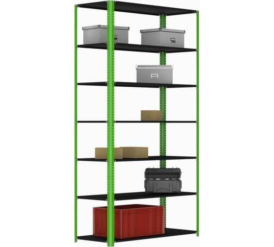 Стеллаж ООО Металекс Metalex AIR 2200x1600x400 мм, 7 полок SMAVII221640 1
