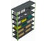 Стеллаж ООО Металекс Metalex AIR 2200x1600x400 мм, 7 полок SMAVII221640 5