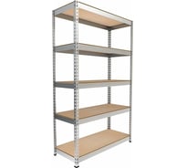 Стеллаж IRONMEBEL Optimus Hook Pro 2500x1800x500 мм, 5 ярусов M-СГРФОЦ2500х1800х500х5