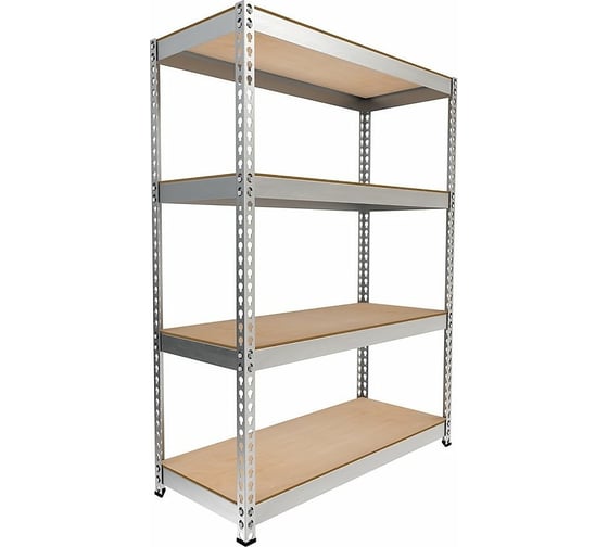 Стеллаж IRONMEBEL Optimus Hook Pro 2000x1500x500 мм, 4 яруса M-СГРФОЦ2000х1500х500х4