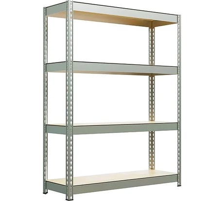 Стеллаж IRONMEBEL Optimus Hook Pro 2000x1800x500 мм, 4 яруса M-СГРФОЦ2000x1800x500x4
