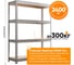 Стеллаж IRONMEBEL Optimus Hook Pro 2000x1800x500 мм, 4 яруса M-СГРФОЦ2000x1800x500x4 2