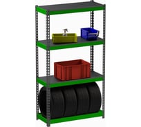 Стеллаж ООО Металекс Metalex серия TIRES 1800x1000x500 (три полки) SMTIII181050