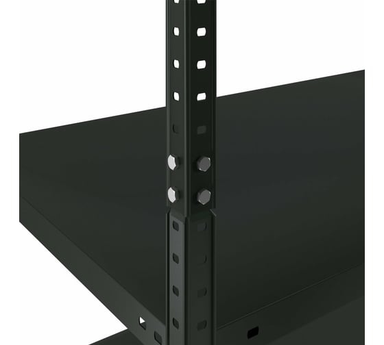 Металлический стеллаж BRABIX "ГРАФИТ MS KD-180/40/70-5", лофт, 1850x700x400 мм, 5 полок 291268