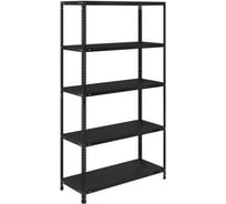 Металлический стеллаж BRABIX ГРАФИТ MS KD-180/40-5, лофт, 1800х1000х400 мм, 5 полок 291269
