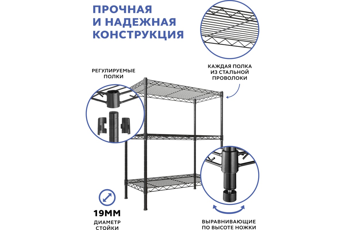 Стеллаж гастрораг 1836 72