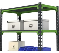 Стеллаж ООО Металекс MID 1800x1000x400, 5 полок SMDV181040