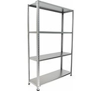 Металлический универсальный стеллаж IRONMEBEL optimus standart, h-2000, 4 полки, 1000x400 мм M-СУС2000x1000x400